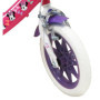A.T.L.A.S. Vélo Enfant 12' Minnie de Disney équipé de 1 Frein, Panier Avant, Porte poupée arrière, Garde boues + Casque Inclus F