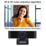 Matosio OwlEye Caméra de visioconférence 1080P, Webcam USB avec 2 Microphones de conférence antibruit, Autofocus, Grand Angle 84