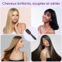 Brosse Soufflante Chauffante One Step pour Cheveux – Sèche, Lisse & Donne du Volume – Hair Dryer Styler avec Technologie Ionique