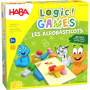 HABA - Logic! Games - Les Acrobasticots - Jeux de société - Jeux de logique - 60 Casse-têtes - 5 Ans et Plus - 306817