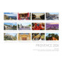 Edition Seidel Calendrier mural Provence 2026 - Format A3 - Calendrier mural Europe - Marseille Saint-Tropez Avignon Méditerrané