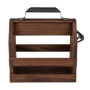 Porte-Bouteille en Bois pour 6 Bouteilles de 33cl avec Ouvre-Bouteille en Métal