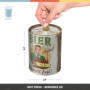 Nostalgic-Art Tirelire rétro, 1 l, Trinkgeld-Bierkasse – Idée de Cadeau pour Fans de bière, Boîte à Billets en métal, Tire-Lire 