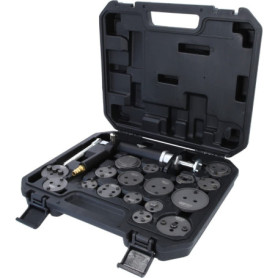 KS TOOLS 150.2000 Jeu d'outils universels pour Etrier de frein avec pistolet pneumatique 18 pièces