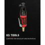 KS TOOLS 3/8" SlimPOWER mini-pneumatic-reversing ratchet 30Nm 515.5510 Couleur
