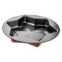 Zenker Moule en Forme d'étoile Rouge/Noir Ø 25/27,5 x 4,5 cm