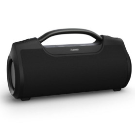 Hama Enceinte Bluetooth Portable sans Fil SoundBarrel, Rechargeable Autonomie 12h, Haut Parleur étanche IPX6, Résistance poussiè