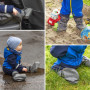 ZAMBOO Couvre Chaussure Impermeable Pluie Bébé - Surchaussures Lavable Enfant, sans Substances Nocives, Testé OekoTex Standard 1