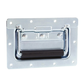 Adam Hall Hardware 34102 - Poignée Encastrable médium à Ressort grande Cuvette 9,5 mm