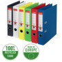 Esselte No.1 Classeur A4 à Levier, 350 feuilles A4 (80g/m²), Dos de 50 mm, 100% Carton Recyclé, Bleu, 627572