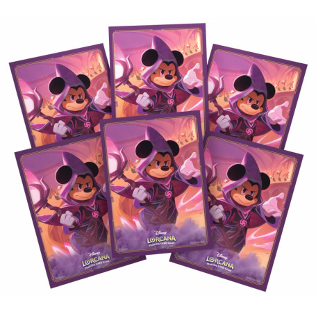 Ravensburger Disney Lorcana TCG Le Règne de Jafar Jeu de Cartes à Collectionner JCC Protège-Cartes Mickey dès 8 Ans