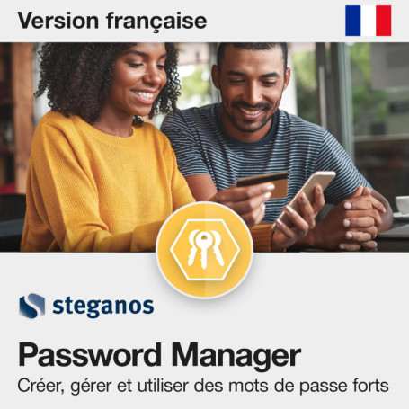 Sécuriser les mots de passe avec le Steganos Password Manager | Gérer les mots de passe | Coffre-fort de mots de passe | 1 an po