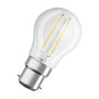 OSRAM Ampoule LED | Culot: B22d | Blanc chaud | 2700 K | 4 W | équivalent à 40 W | LED Retrofit CLASSIC P, Clair