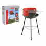 Barbecue à Charbon sur Pied Algon Rouge Noir (51,5 x 41 x 65 cm) 68,99 €