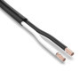Auprotec Câble de véhicule 5 m - 2 x 0,75 mm² - Câble rond 2 fils noir/blanc- Câble électrique FLRYY - Pour remorque de voiture