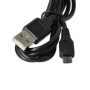 vhbw Câble USB/Micro USB, 1 m, noir, compatible avec Sony Cyber-shot DSC-WX150, DSC-WX200, DSC-WX220, DSC-WX300, DSC-WX350, DSC-