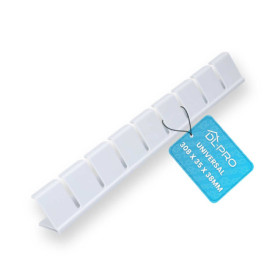 DL-pro Porte-bouteille 31 x 4,5 x 3,5 cm compatible avec Bosch, Siemens, Neff Constructa, 00791396, pour porte de réfrigérateur