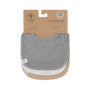 LÄSSIG Bébé Set de Bavoirs (3 pcs.) Nouveau-né Bavoir à baver Velcro GOTS/Newborn Bib Set GOTS Darkgrey/Light Grey/Nature Melang