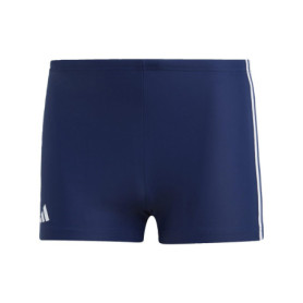 adidas Homme Classic 3-Stripes Swim Boxers, Team Navy Blue 2 / White, 9-10 Years