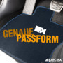 PETEX Lot de 4 Tapis de Sol de Voiture en Velours Pluto pour Renault Arkana à partir de 03/2021 - Noir