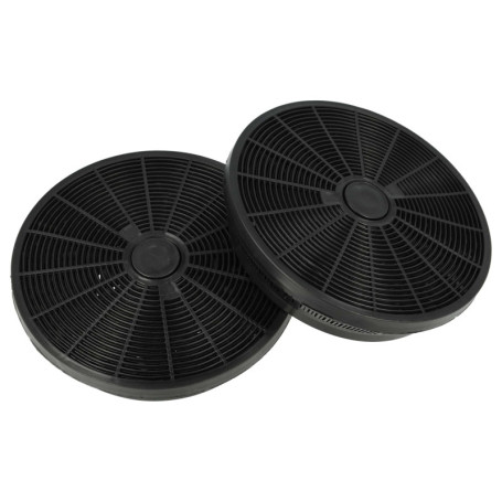 vhbw 2x Filtres à charbon actif compatible avec Candy CCE16X, CCE119X, CCE16/1X, CBT9240X, CCE116X, CBT6324X, CCE19/1X, CCE19X h