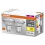 OSRAM Lampe à réflecteur LED par16, 4.3W, blanc chaud, non dimmable, GU10, 2 pack