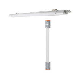 OSRAM réglette LED étanche Submarine Slim 10W, 4000K, 900 lm, IP65, fine (35 mm), étanche à la poussière et à l'eau, polycarbona