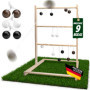 KIDSWARE® Jeu de golf d'échelle [extérieur et intérieur] – Jeu d'échelle en bois de qualité supérieure pour adultes et enfants à