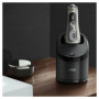 Braun Series 9 9385cc Dernière Génération, Rasoir Électrique Barbe Homme, Station Clean&Charge, Étui Cuir, Graphite