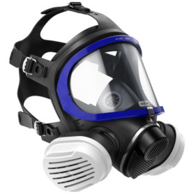 Dräger X-plore 5500 Masque de protection complet avec filtres A2 P3 remplaçables pour des travaux de peinture, bricolage ou épox