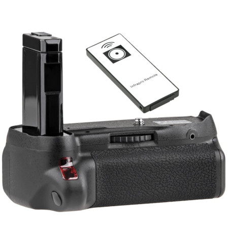ayex Poignée d'alimentation pour Nikon D5500 et D5600 avec déclencheur à Distance Infrarouge similaire MB-D5500 Compatible optim