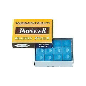 nanook 12 morceaux de craie pour billard ou snooker - bleu