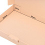 verpacking 100 cartons maxi 31 x 22,5 x 5 cm brun expédition poste boîte pliante MB-4 carton d'expédition, carton, cartons, cart