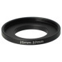 vhbw Bague d'adaptation de Filtre Step-Up de 25 mm vers 37 mm pour Objectif d'appareil Photo - Adaptateur, métal, Noir