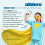 alldoro 60231 Panneaux de signalisation - Lot de 6 Panneaux de signalisation pour Enfants, pour l'éducation routière, Hauteur 75