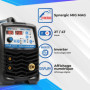 IPOTOOLS MIG-185SYN poste a souder MIG MAG Synergy – Synergie Poste à souder MIG avec 185A 230V IGBT, 3 en 1 Poste MIG Flux MMA 