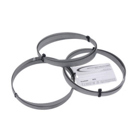 SMI Lot de 3 lames de scie à ruban bi-métal M42 - Dimensions : 1435 x 13 x 0,65 mm - 10/14 dents par pouce - Pour ruban Güde MBS