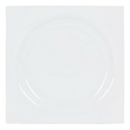 Assiette plate Zen Porcelaine Blanc (27 x 27 x 3 cm) 23,99 €
