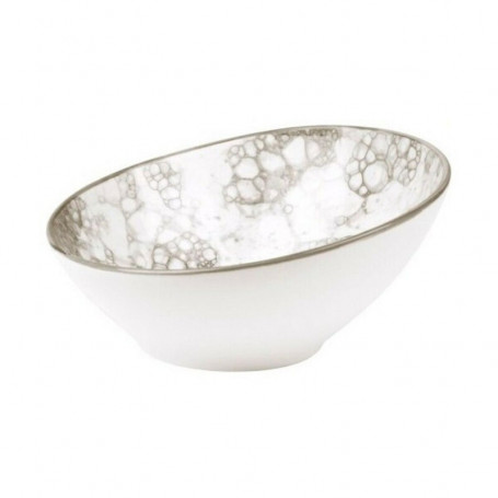 Bol Porcelaine Blanc/Marron (35 cl) (ø 16 x 7 cm) 18,99 €