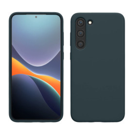kwmobile Housse Compatible avec Samsung Galaxy S23 Plus Coque - Housse de téléphone Protection Souple en TPU Silicone - Ardoise 