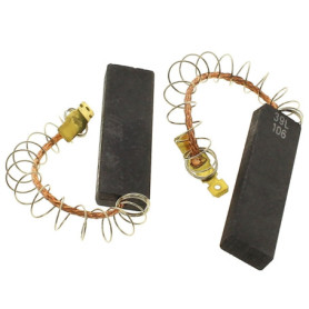 DEKAROX Charbons moteur 4,8 mmAMP - Raccord pour Bosch Siemens 616505 00616505 - Pour machine à laver comme iQ100 iQ300 iQ500 va