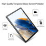 Procase 2 Verre Trempé pour Galaxy Tab A8 10.5” X200 X205 X207 en 2021 2022, Film Protection Screen Protecteur, Anti Rayures San