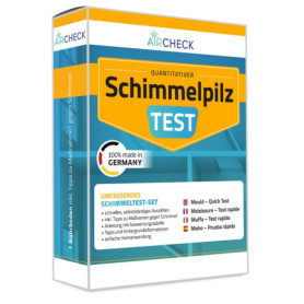 Test de moisissures pour usage domestique, 1 test rapide de détection des moisissures pour identifier une contamination fongique