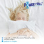 Power Füll Ouate de remplissage, 1 kg, certifiée Oeko-Tex, antiallergique, lavable à 95 °C, très moelleuse, pour le bricolage, l