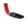 PC24 Shop & Service 2X Càble SATA 55cm Rouge | Droit | Compatible jusqu'à S-ATA/600 | Serial ATA | 1,5GBs/3GBs/6GBs (rétrocompat