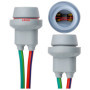 Lot de 2 W5W T10 194 W3W Support de Douille Ampoule caoutchouc Connecteur T10 W5W WY5W Adaptateur Prise Phare Lampe feux clignot