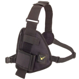 tee-uu CHEST harnais Radios (noir)