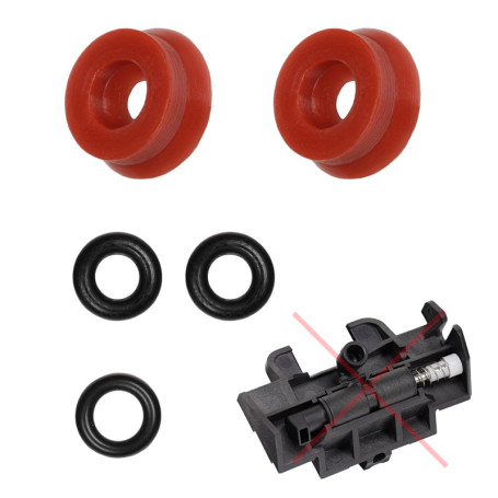 Kit de joints toriques pour vanne de drainage de l'unité de percolation compatible avec Jura Impressa AEG Krups Siemens Melitta 