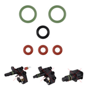 Joint, kit d'entretien, joints toriques, adaptable sur DeLonghi ESAM ECAM ETAM PrimaDonna Dinamica Autentica Magnifica EN Lattis