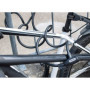 KOHLBURG antivol de 200 cm de long - refermable facilement sans clé - cadenas pour vélo avec fixation - antivol en spirale pour 